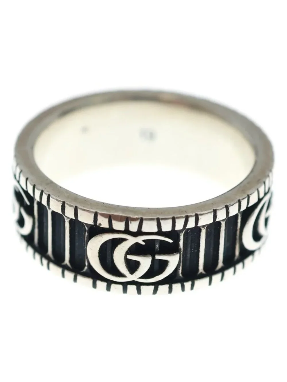 Gucci Double Ring Silver